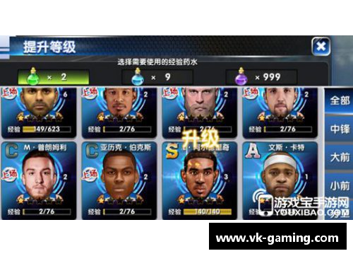 王者之路：2KOL满级球员属性全解析